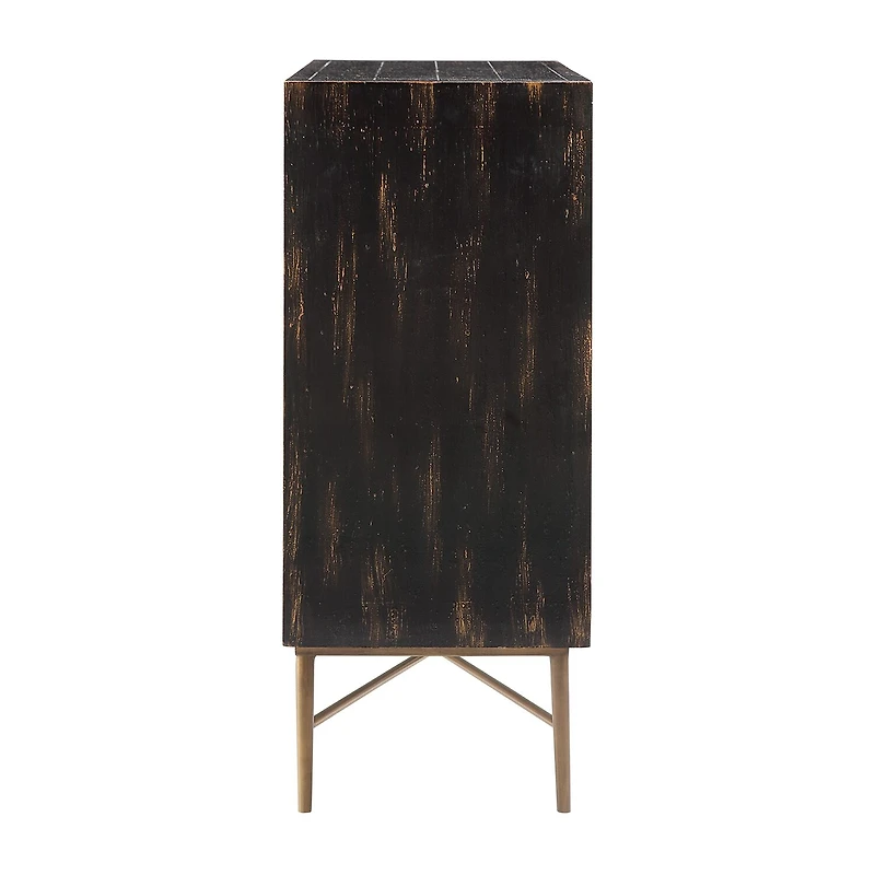 Madison Park Eddy Living Room Collection Storage Accent Cabinet