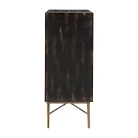 Madison Park Eddy Living Room Collection Storage Accent Cabinet