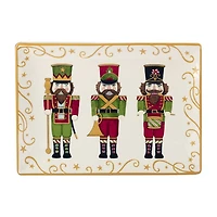 Certified International Holiday Magic Nutcracker Serving Platter