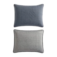 Eddie Bauer Hidden Lake Plaid Reversible Quilt Set