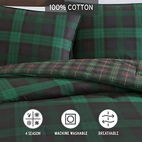 Eddie Bauer Woodland Tartan Duvet Cover Set