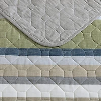 Eddie Bauer Salmon Ladder Quilt Set