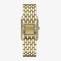 Womens Crystal Accent Gold Tone 5-pc. Watch Boxed Set Fmdjset715