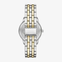 Womens Crystal Accent Two Tone 5-pc. Watch Boxed Set Fmdjset718