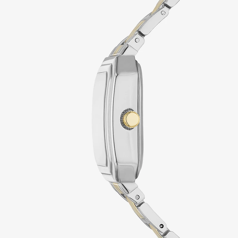 Geneva Womens Crystal Accent Two Tone Bracelet Watch Fmdjm299