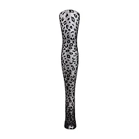 MeMoi Womens Leopard Sheet Light Support 1 Pair Tights