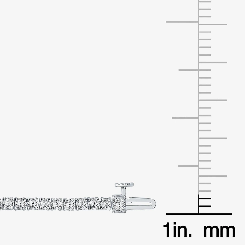 (I1/ I) Womens 4 CT. T.W. Lab Grown White Diamond 10K Gold 7 Inch OR 8 Tennis Bracelet