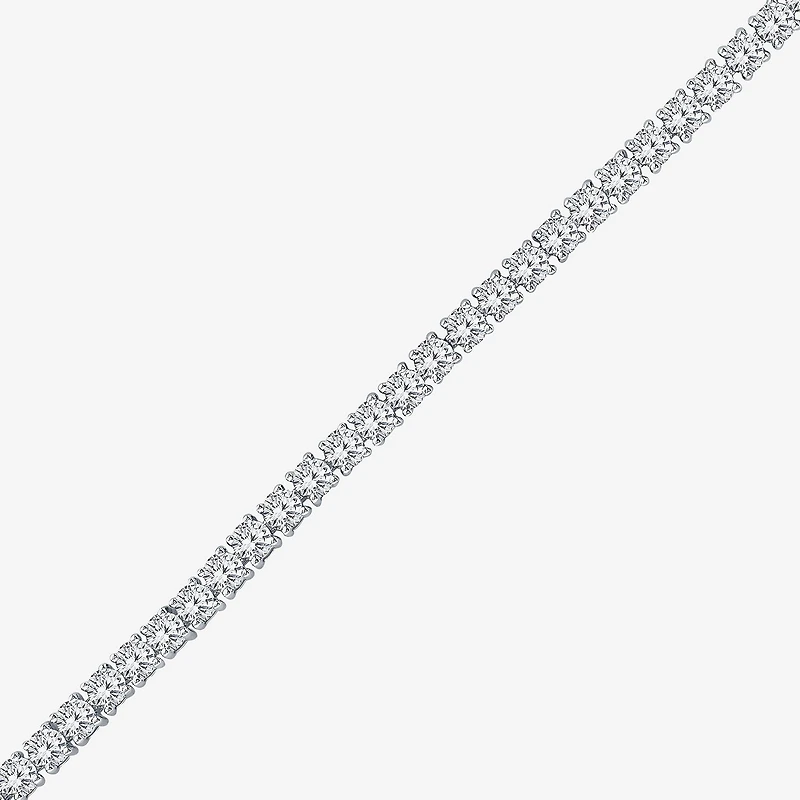 (I1/ I) Womens 4 CT. T.W. Lab Grown White Diamond 10K Gold 7 Inch OR 8 Tennis Bracelet