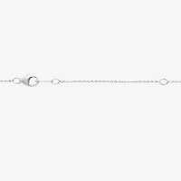 Floating Diamonds (F / Vs2) Womens 1 CT. T.W. Lab Grown White Diamond 14K Gold Round 18 Inch Pendant Necklace
