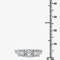Love Lives Forever 1 CT.T.W. Natural Diamond 3-Stone Engagement Ring 10K or 14K Gold