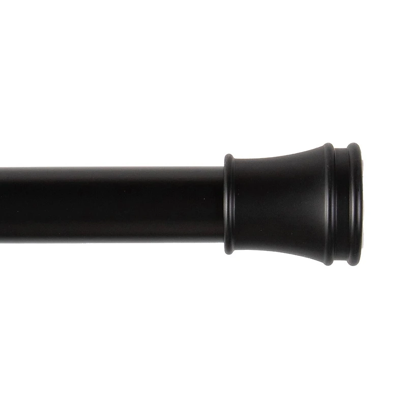 Kenney Twist & Fit No Tools 48-84 Adjustable Tension Closet/Utility Curtain Rod
