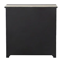 Sanibel 3 Drawer and Door Wooden Accent Cabinet