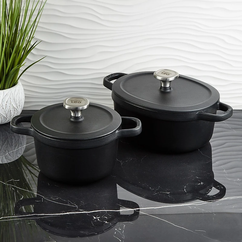 BergHOFF Leo Graphite 4-pc. Cast Iron Cookware Set