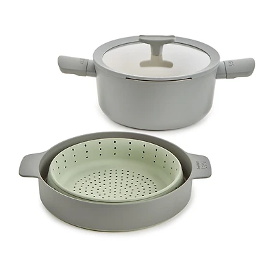 BergHOFF Balance Ceramic Non-Stick 3-pc. Steamer Set