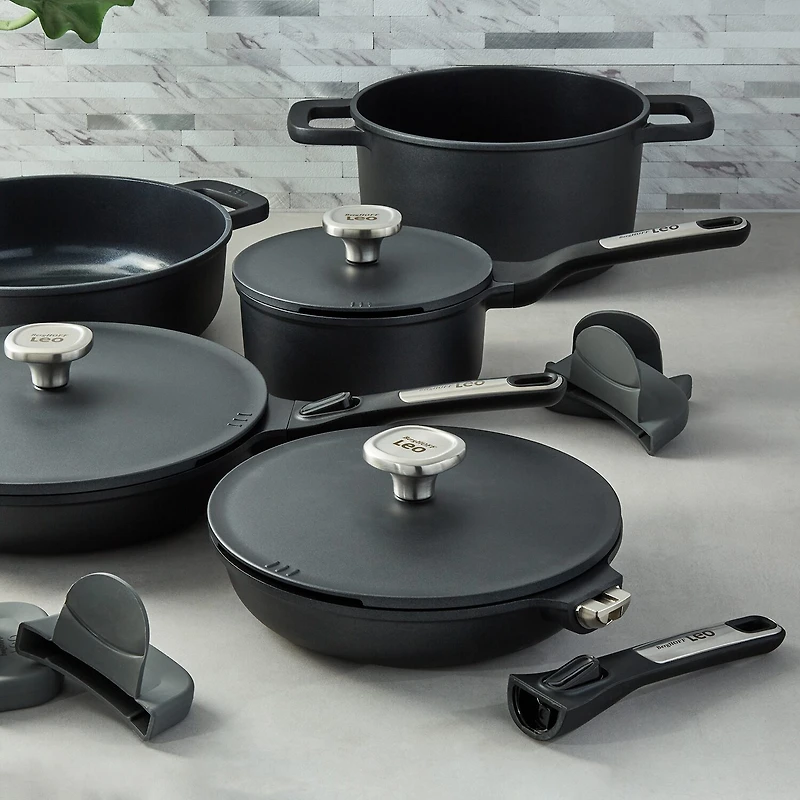 BergHOFF Leo Phantom Ceramic Non-Stick 8-pc. Cookware Set