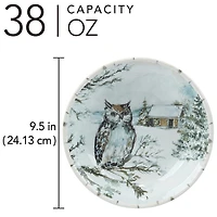Certified International Winter's Frost 4-pc. Earthenware Soup Bowl