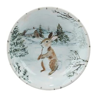 Certified International Winter's Frost 4-pc. Earthenware Soup Bowl