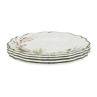 Certified International Winter Forest 4-pc. Melamine Salad Plate