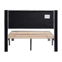 Roco Upholstered Panel Bed