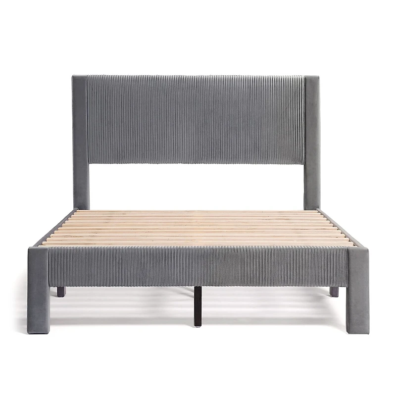 Roco Upholstered Panel Bed