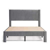 Roco Upholstered Panel Bed