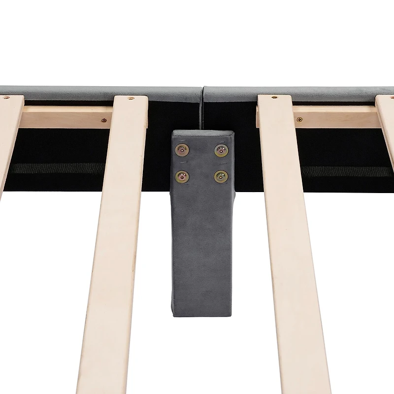 Roco Upholstered Panel Bed