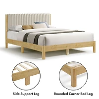 Alder Queen Upholstered Bed