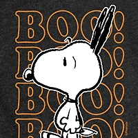 Girls Crew Neck Short Sleeve Snoopy Graphic T-Shirt