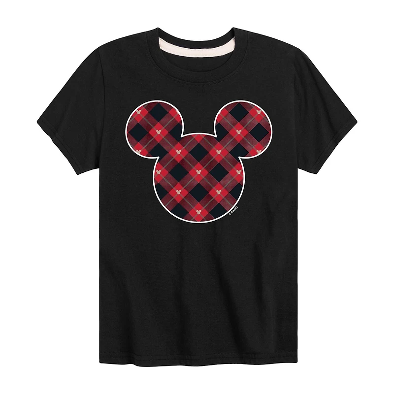 Disney Collection Boys Crew Neck Short Sleeve Regular Fit Mickey and Friends Mouse Graphic T-Shirt