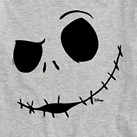 Disney Collection Boys Crew Neck Short Sleeve Regular Fit Nightmare Before Christmas Graphic T-Shirt