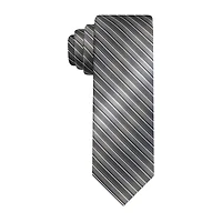 Van Heusen Peach Shaded Striped Tie