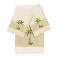 Linum Home Textiles Colton Embellished -pc. Bath Towel Set