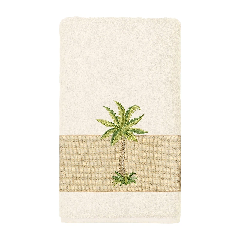 Linum Home Textiles Colton Embellished -pc. Bath Towel Set