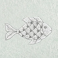 Linum Home Textiles Figi 2-pc. Embellished Fingertip Towel