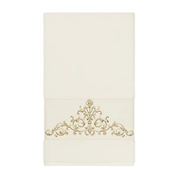 Linum Home Textiles Scarlet Embellished Scroll Bath Towel