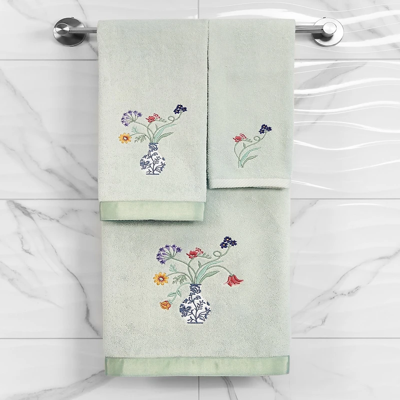 Linum Home Textiles Stella Embellished -pc. Bath Towel Set