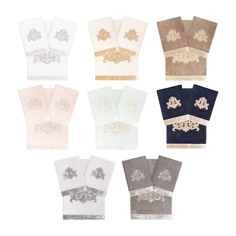 Linum Home Textiles May Embellished -pc. Bath Towel Set