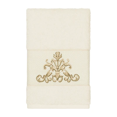 Linum Home Textiles Scarlet Embellished Hand Towel