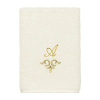 Linum Home Textiles Monica Gold 2-pc. Embellished Washcloth