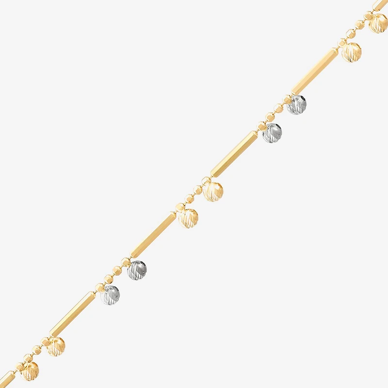 Womens 14K Gold 18 Inch Link Chain Necklace