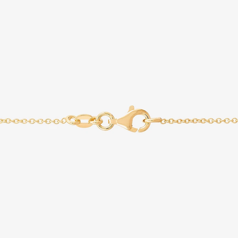 Made in Italy Womens 14K Gold 18 Inch Pendant Necklace