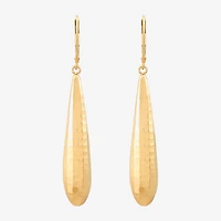 Made in Italy Womens 14K Gold Drop Earrings