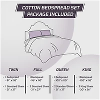 Better Trends Rio Bedspread Set