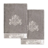 Linum Home Textiles May 2-pc. Embellished Hand Towel