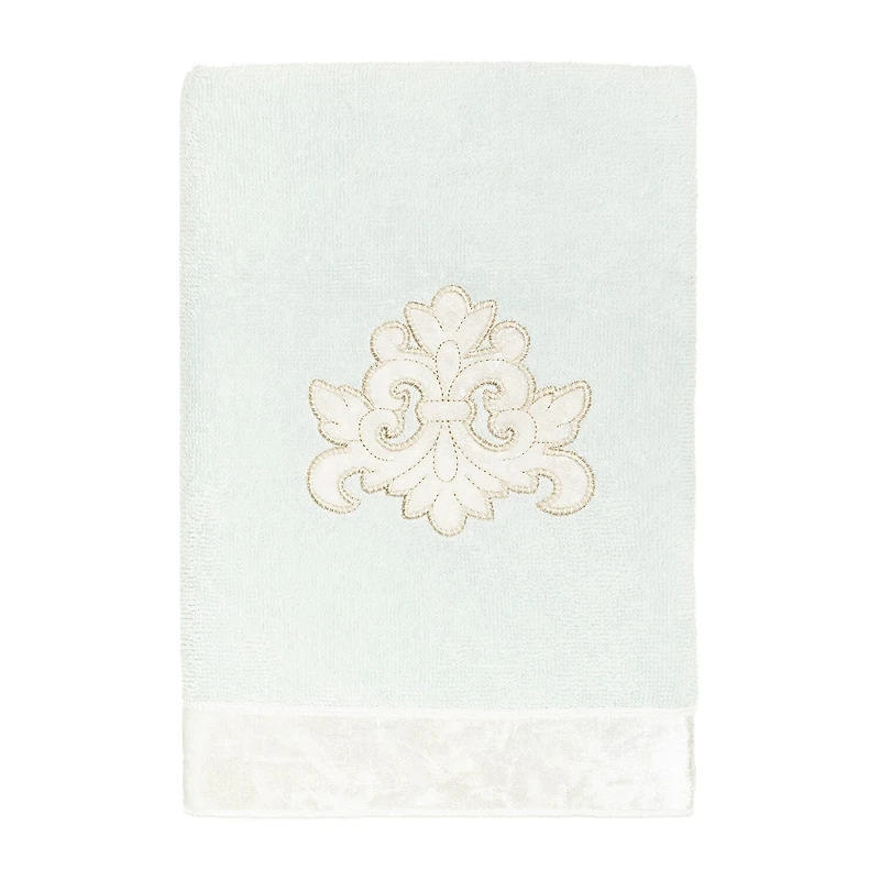Linum Home Textiles May 2-pc. Embellished Hand Towel