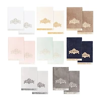 Linum Home Textiles May Embellished 2-pc. Bath Towel Set