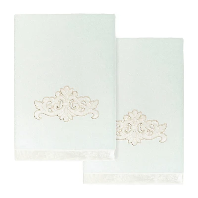 Linum Home Textiles May Embellished 2-pc. Bath Towel Set