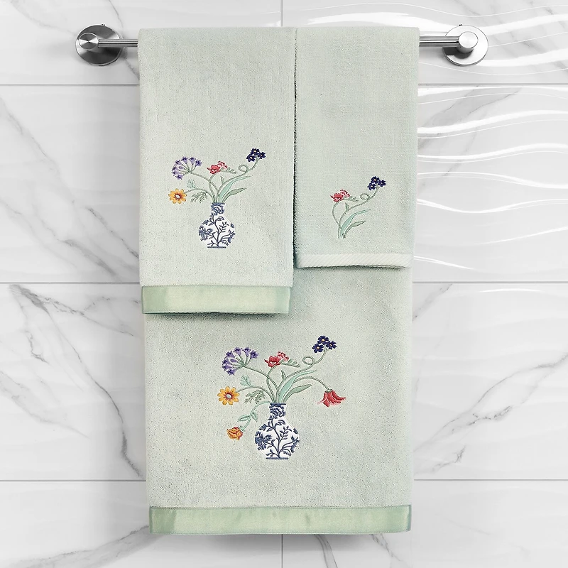 Linum Home Textiles Stella Embellished -pc. Bath Towel Set