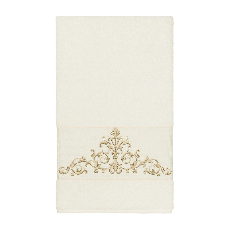 Linum Home Textiles Scarlet Embellished 3-pc. Bath Towel Set