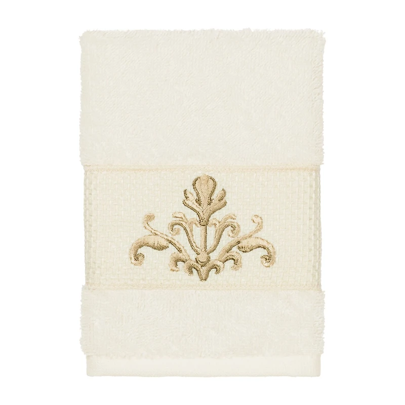 Linum Home Textiles Scarlet Embellished 3-pc. Bath Towel Set